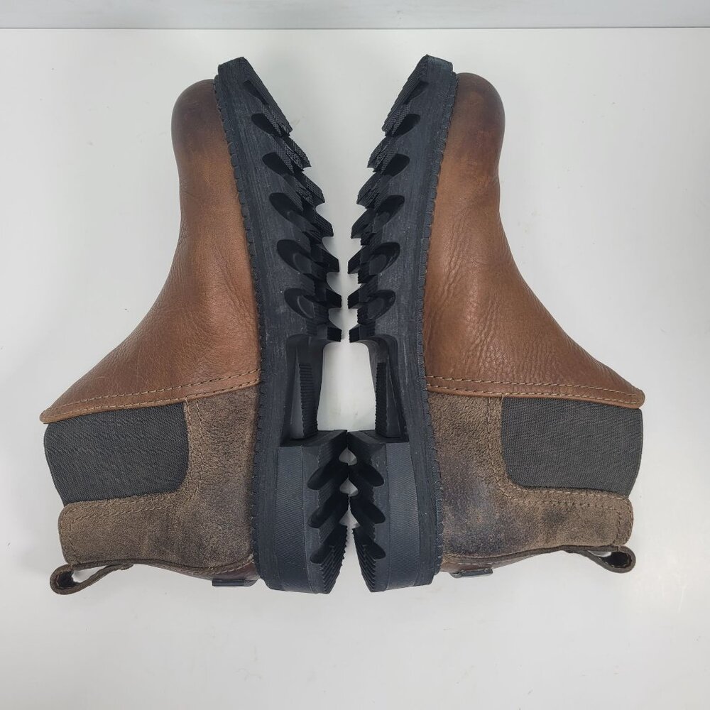 Sorel Men's Brown Leather Ankle Chelsea Boots NM3839-269 US Size 7.5 - Picture 5 of 8